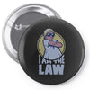 baby cop Pin-back button