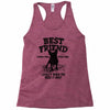 Best Friend Pug Racerback Tank