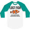 lost fish 3/4 Sleeve Shirt