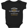vintage genuine 1999 series all original parts Baby Bodysuit