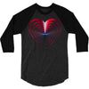 love red best 3/4 Sleeve Shirt