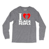 i love black people Long Sleeve Shirts