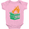 2016 dumpster fire Baby Onesie