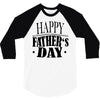 happy father day greeting 3/4 Sleeve Shirt