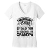 There Aren't  Many Things I Love More Than Fishing Women's V-Neck T-Shirt