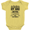 Dear Gigi, Love, Your Favorite Baby Onesie