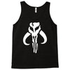 mandalorian symbol star wars tee boba fett bantha skull jedi sith Tank Top