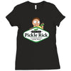 Pickle Rick, I Turned Myself into a Pickle Ladies Fitted T-Shirt