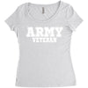 army veteran Women's Triblend Scoop T-shirt