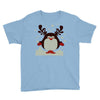christmas t shirt santa reindeer penguin novelty xmas Youth Tee