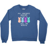 peeps bunnies Crewneck Sweatshirt
