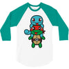 my turtles 3/4 Sleeve Shirt