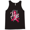 breast cancer awareness hope ribbon heart Tank Top