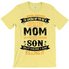Super Cool Mom Of A Freaking Awesome Son T-Shirt