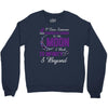 i love someone with pancreatic cancer to the moon &amp; back to infinity Crewneck Sweatshirt