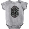 iron mask Baby Bodysuit