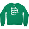 dre eazy cube rendre eazy cube ren Crewneck Sweatshirt
