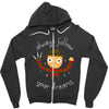 always follow your dreams Zipper Hoodie