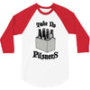 take no pilsners 3/4 Sleeve Shirt