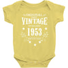 original parts vintage established 1953 perfectly aged Baby Bodysuit