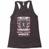 Never Underestimate The Strength Of A Breast Cancer Warrior Racerback Tank