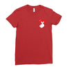love more pocket Ladies Fitted T-Shirt