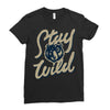 stay wild 2 Ladies Fitted T-Shirt