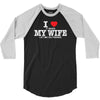 i love when my wife let me go fishing 3/4 Sleeve Shirt