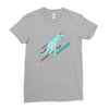 ask me about dinosaurs Ladies Fitted T-Shirt