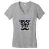 Coolest Dad Ever Women's V-Neck T-Shirt