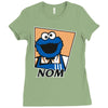 nom Ladies Fitted T-Shirt