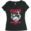 khabib nurmagomedov bear strong Women's Triblend Scoop T-shirt