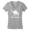 spinosaurus Women's V-Neck T-Shirt