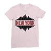 new york Ladies Fitted T-Shirt