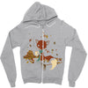 rake break Zipper Hoodie