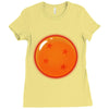 Dragon Ball 4 Star Ladies Fitted T-Shirt