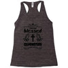I Am One Blessed Grandmother Racerback Tank