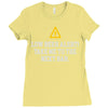 low beer alert Ladies Fitted T-Shirt