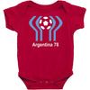 argentina 78 world cup 1978 retro football Baby Bodysuit