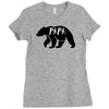 papa Ladies Fitted T-Shirt