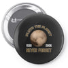 pluto the planet never forget Pin-back button