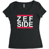 new hot zef side die antwoord Women's Triblend Scoop T-shirt