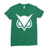 owl Ladies Fitted T-Shirt