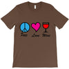 peace love wine T-Shirt