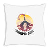 scorpio girl Throw Pillow