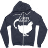 chiken butt Zipper Hoodie