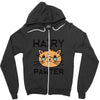 funny cat Zipper Hoodie