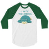 i hate the morning 3/4 Sleeve Shirt