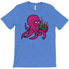 purple octopus playing the bagpipes T-Shirt