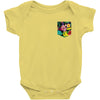 Flower Pocket Baby Bodysuit